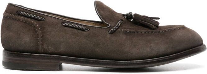 Premiata Suède loafers Groen