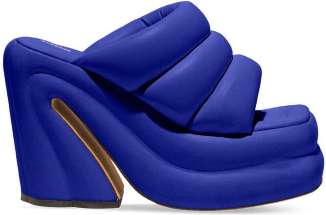 Proenza Schouler Arc platform mules Blauw