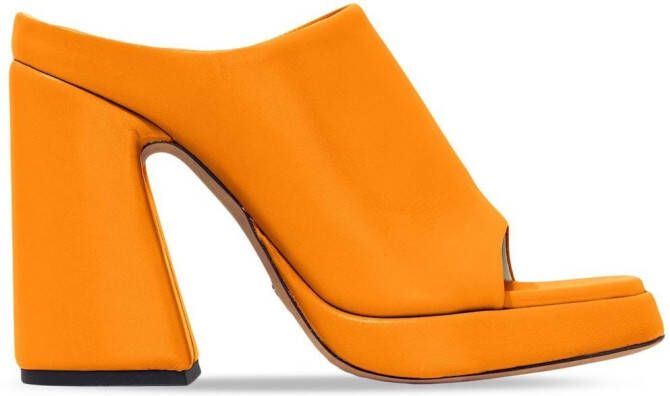 Proenza Schouler Forma sandalen met plateauzool Oranje