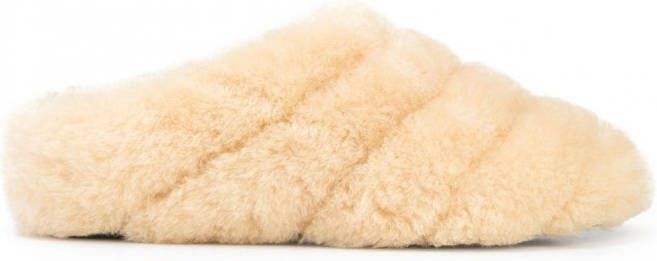 Proenza Schouler Lammy slippers Beige