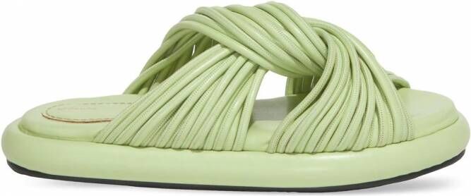 Proenza Schouler Pipe Rolo slippers Groen