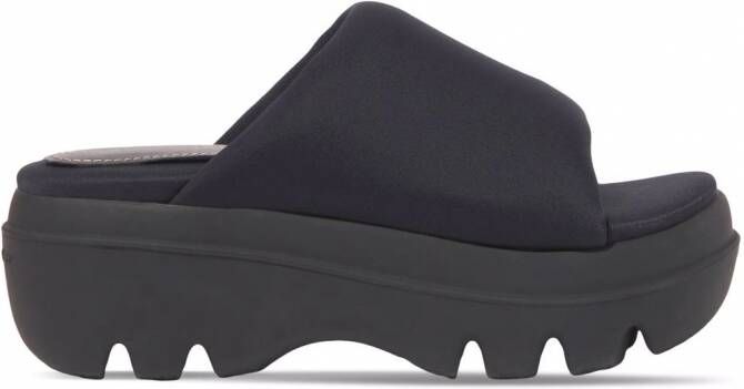 Proenza Schouler Storm chunky slippers Zwart