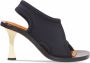 Proenza Schouler Strech Ledge sandalen Zwart - Thumbnail 1