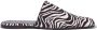 Proenza Schouler Slippers met zebra jacquard Wit - Thumbnail 1