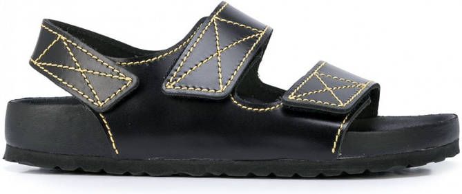 Proenza Schouler x Birkenstock Milano Narrow sandalen Zwart