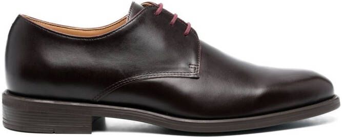 PS Paul Smith Leren Derby schoenen Rood