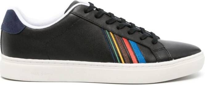 PS Paul Smith Leren sneakers Zwart