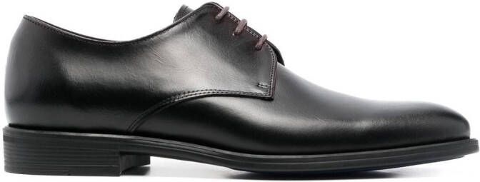 PS Paul Smith Matte veterschoenen Zwart