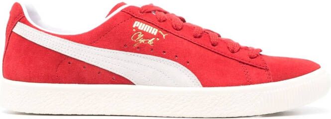 PUMA Leren sneakers Rood