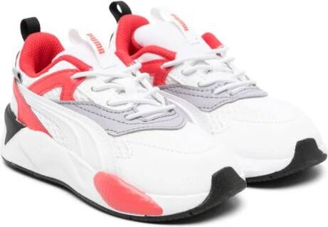 Puma Kids RS-X Efekt sneakers met vlakken Wit