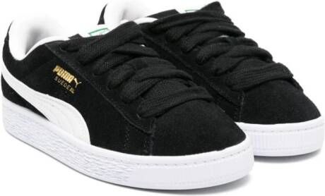 Puma Kids XL suède sneakers Zwart