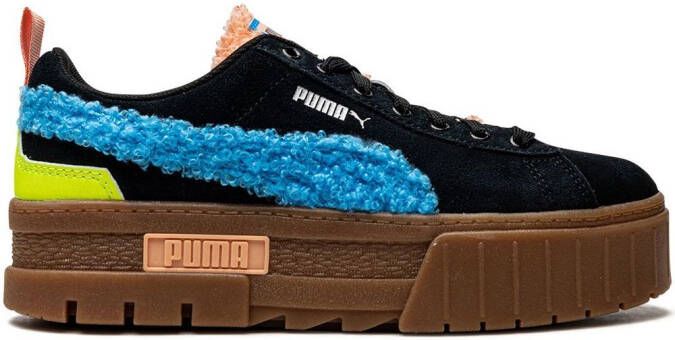 PUMA Mayze sneakers met plateauzool Zwart