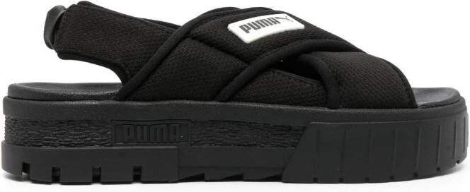 PUMA Mayze slingback sandalen Zwart