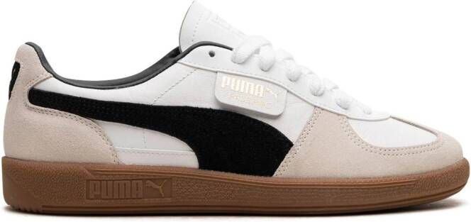 PUMA Palermo " White Vapor Gray Gum" sneakers Wit