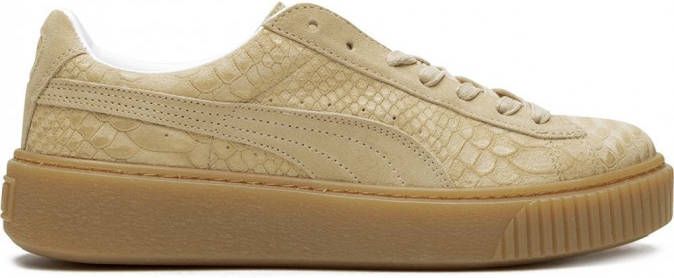 PUMA Sneakers met plateauzool Beige