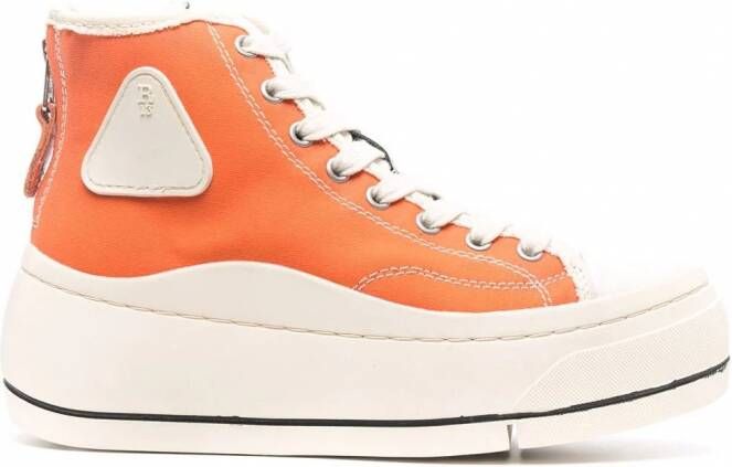 R13 High-top sneakers Oranje