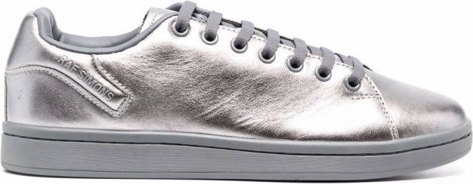 Raf Simons Metallic sneakers Zilver