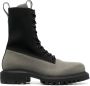 Rains Show combat boots met veters Groen - Thumbnail 1