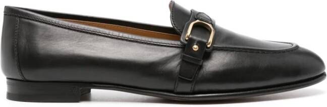 Ralph Lauren Collection Audrey Wellington leren loafers Zwart