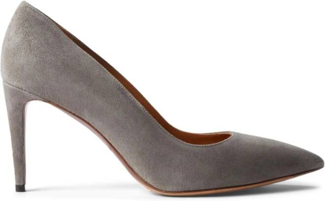 Ralph Lauren Collection Pema leren pumps Grijs