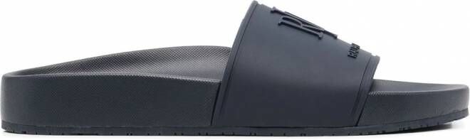 Lauren Ralph Lauren Delyne slip-on sandalen Blauw