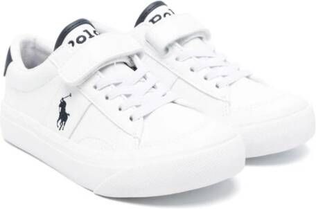 POLO RALPH LAUREN KIDS Theron IV sneakers met geborduurd logo Wit