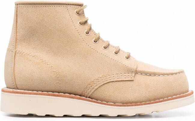 Red Wing Shoes Classic Moc enkellaarzen Beige