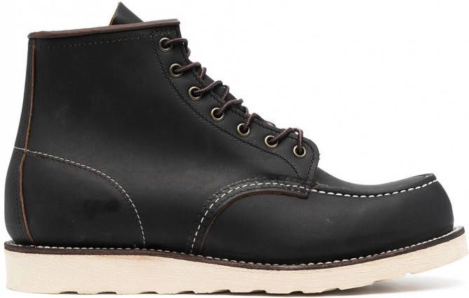 Red Wing Shoes Enkellaarzen met hak Zwart