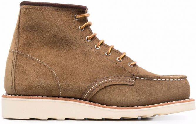 Red Wing Shoes Suède enkellaarzen Beige