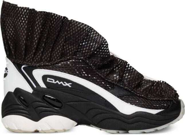 Reebok LTD DMX sneakers met ruches Zwart