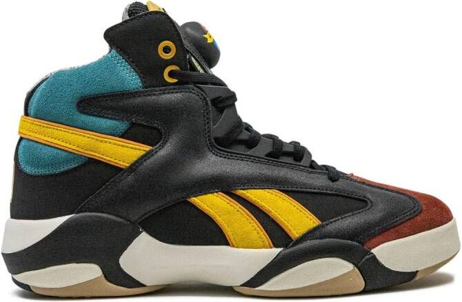 Reebok "Shaq Attaq Street Fighter sneakers" Zwart