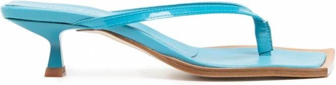 Rejina Pyo Sandalen met open neus Blauw