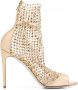 René Caovilla Galaxia stiletto sandalen Goud - Thumbnail 1