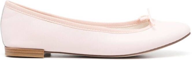 Repetto Ballerina's met strikdetail Roze