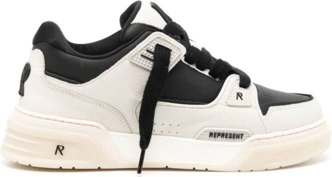 Represent Apex 2.0 leren sneakers Wit