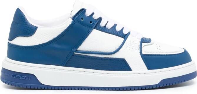 Represent Apex leren sneakers Blauw