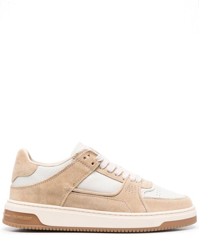 Represent Mocha low-top sneakers Beige