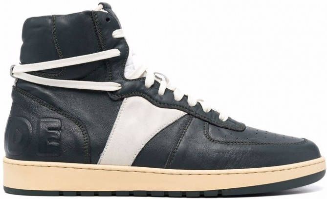 RHUDE BBall sneakers Groen