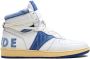 RHUDE Rechess "White Royal Blue" high-top sneakers Wit - Thumbnail 1