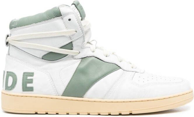 RHUDE Rechess high-top sneakers Wit