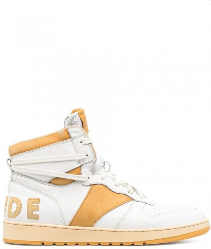 RHUDE Rhecess high-top sneakers Wit