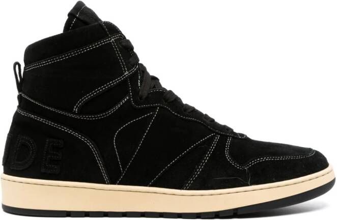 RHUDE Rhecess high-top sneakers Zwart