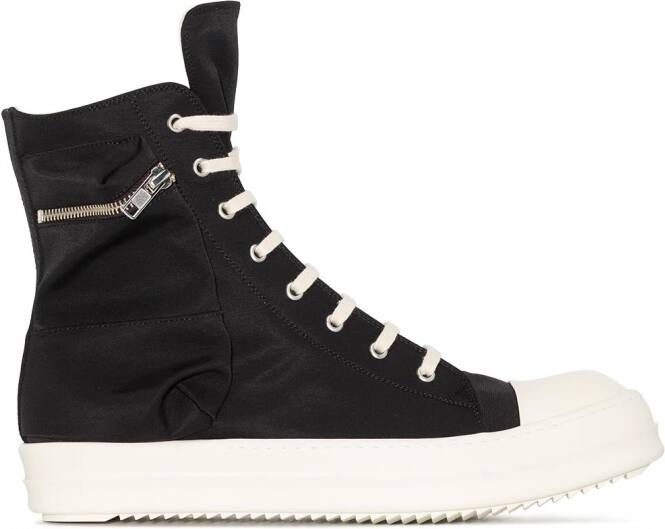 Rick Owens DRKSHDW Cargo high-top sneakers Zwart