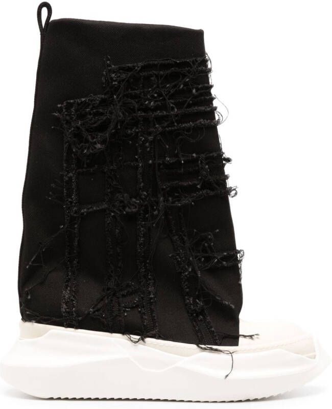 Rick Owens DRKSHDW Fogachine high-top sneakers Zwart