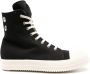 Rick Owens DRKSHDW High-top katoenen sneakers Zwart - Thumbnail 1