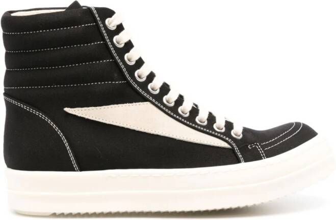 Rick Owens DRKSHDW Sneakers met hoog Pre-owned Zwart