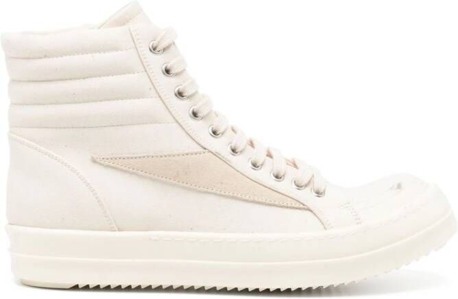 Rick Owens DRKSHDW Lido high-top sneakers Beige