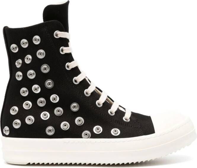 Rick Owens DRKSHDW Sneakers met rubberen neus Zwart