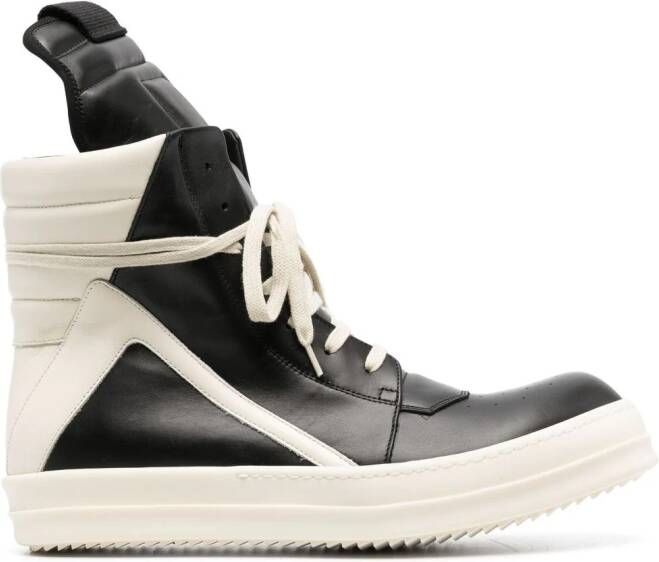 Rick Owens Geo Basket high-top sneakers Zwart