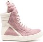 Rick Owens Geobasket high-top sneakers Roze - Thumbnail 1